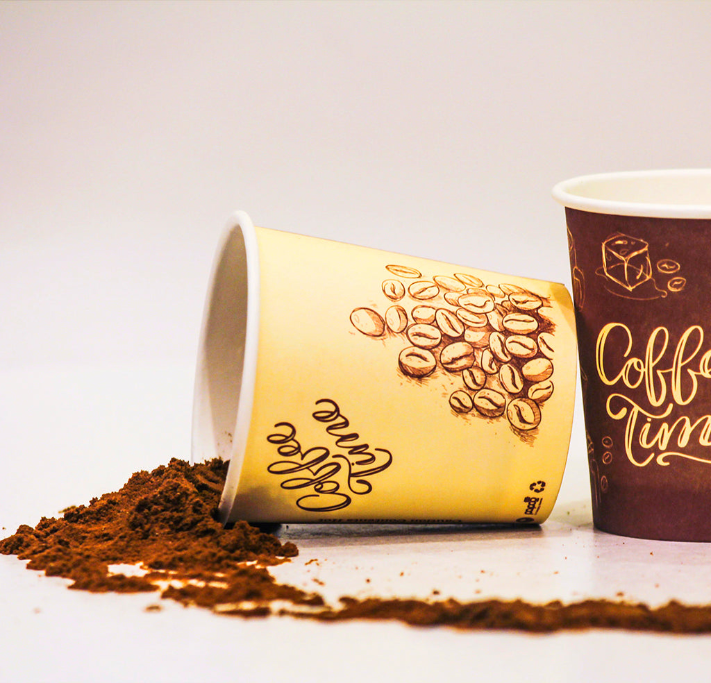 اكواب ورقية مقاس ٤ اونز / للقهوة ( ٥٠ ) كوب