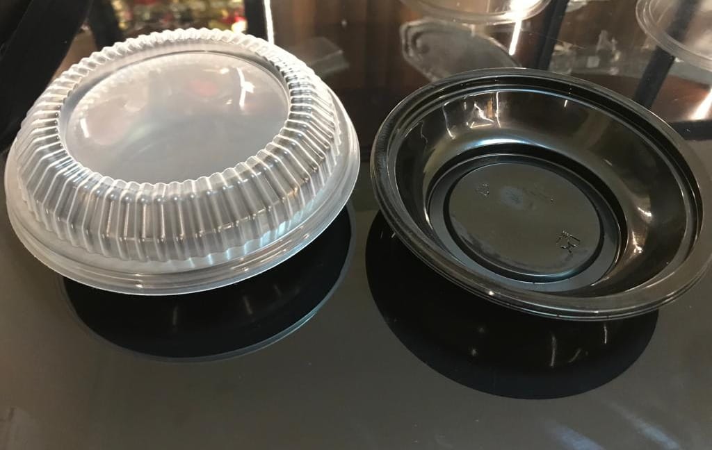 اطباق ارز بلبن 250مللى ميكرويف بالغطاء عبوة 50 قطعة