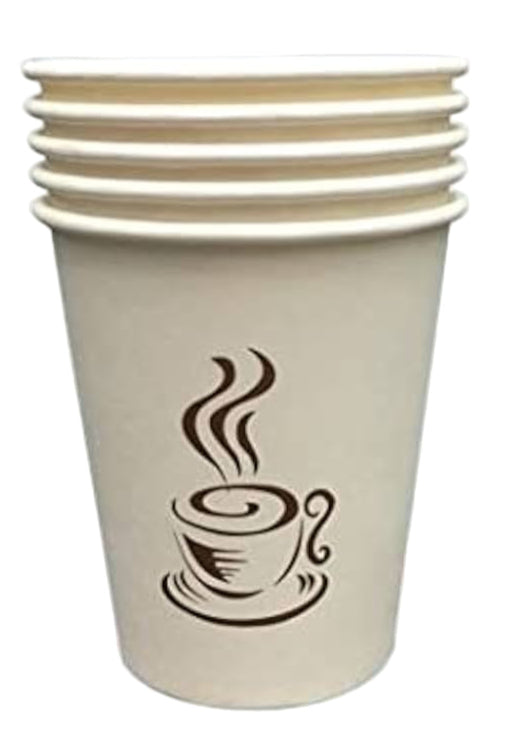 اكواب ورقية للمشروبات الساخنه مناسبة للشاى العبوة 50 كوب