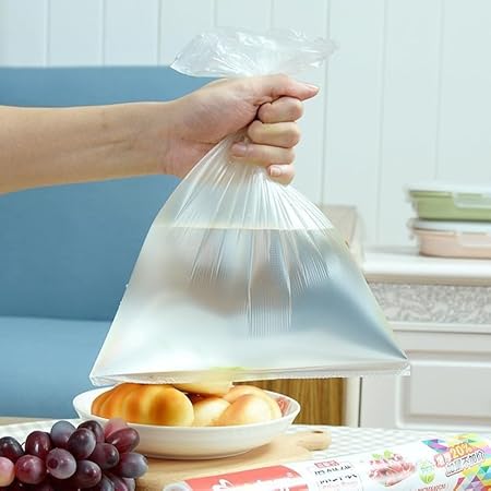 اكياس بلاستيك شفاف للثلاجة والتخزين وزن 1 كيلو