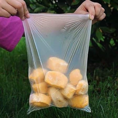 اكياس بلاستيك شفاف للثلاجة والتخزين وزن 1 كيلو