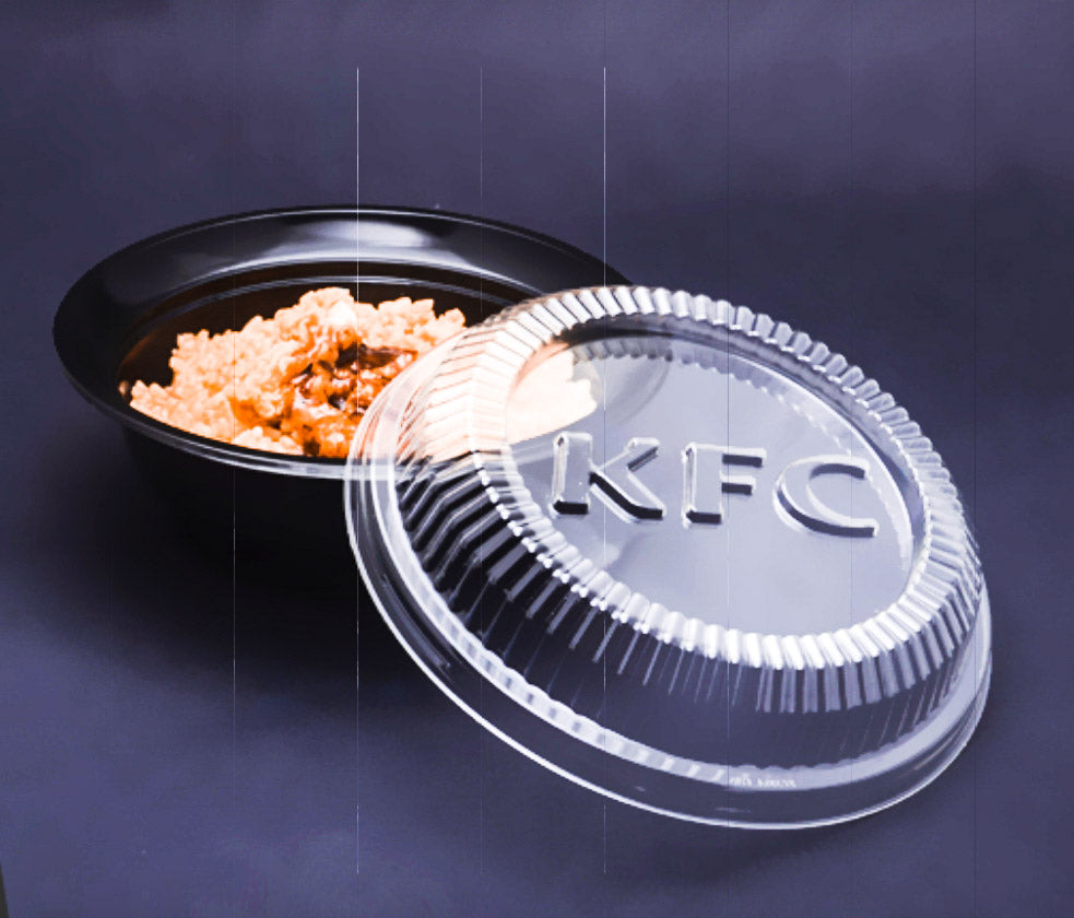 اطباق ريزو كنتاكى 500 مللى ميكرويف بالغطاء عبوة 50 قطعة